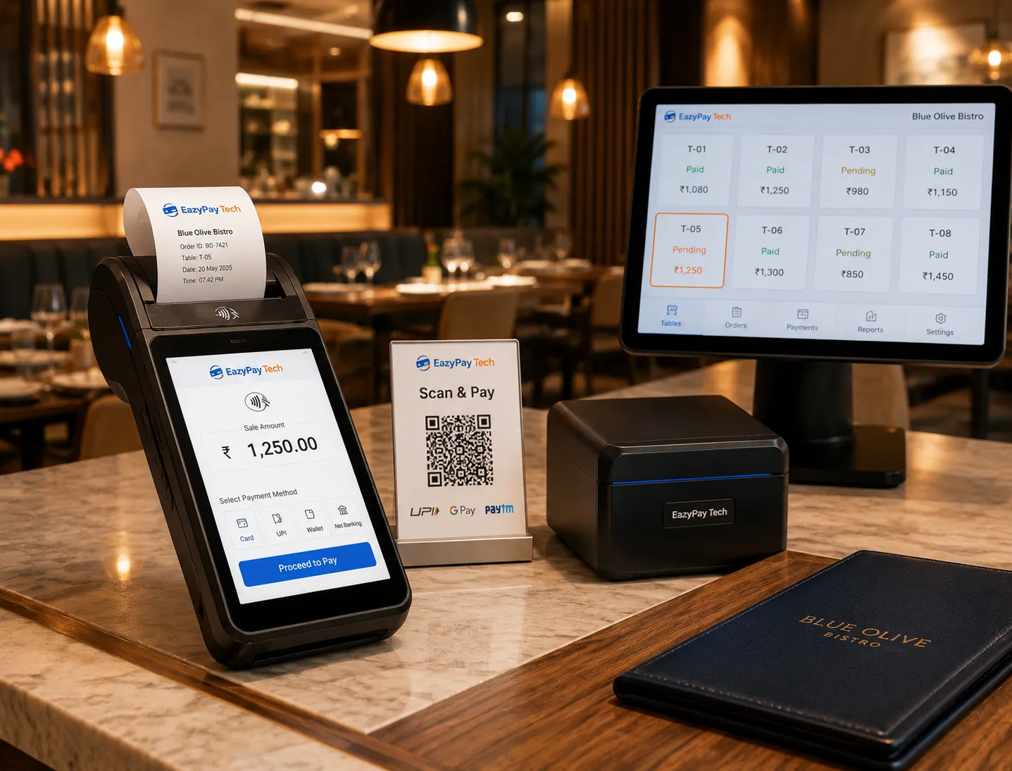 POS solutions for restaurants and hospitality