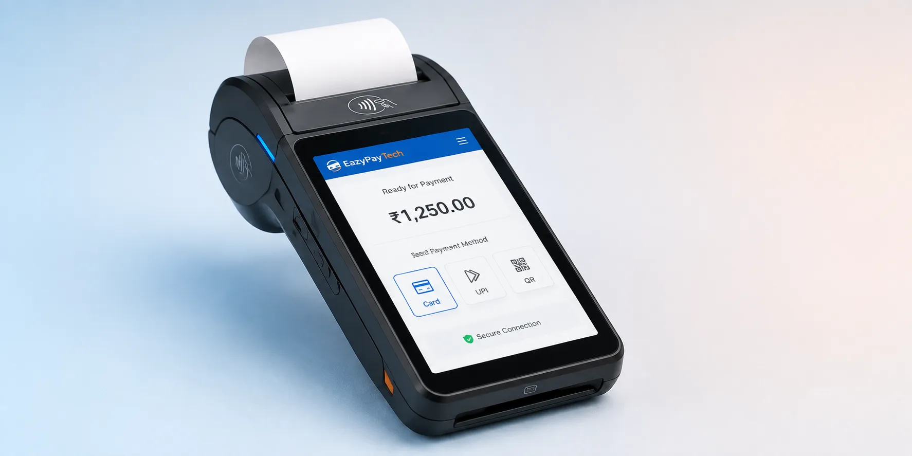 Smart Android POS terminal for secure payments