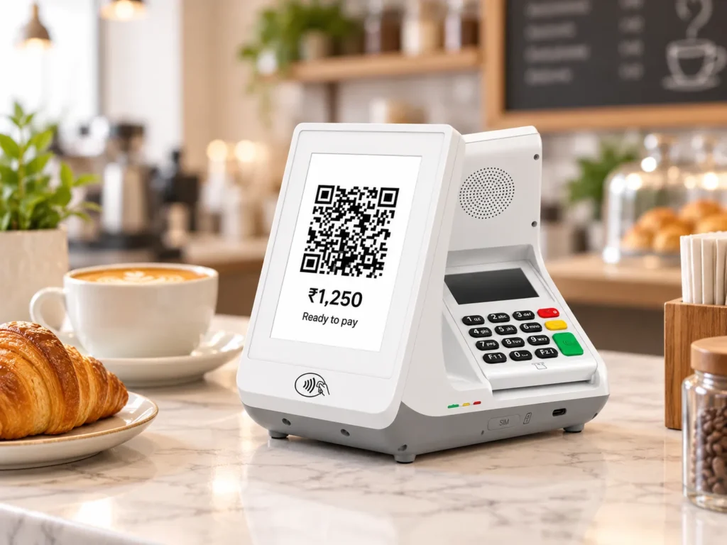 QR Payment Soundbox for restaurants cafes and food businesses