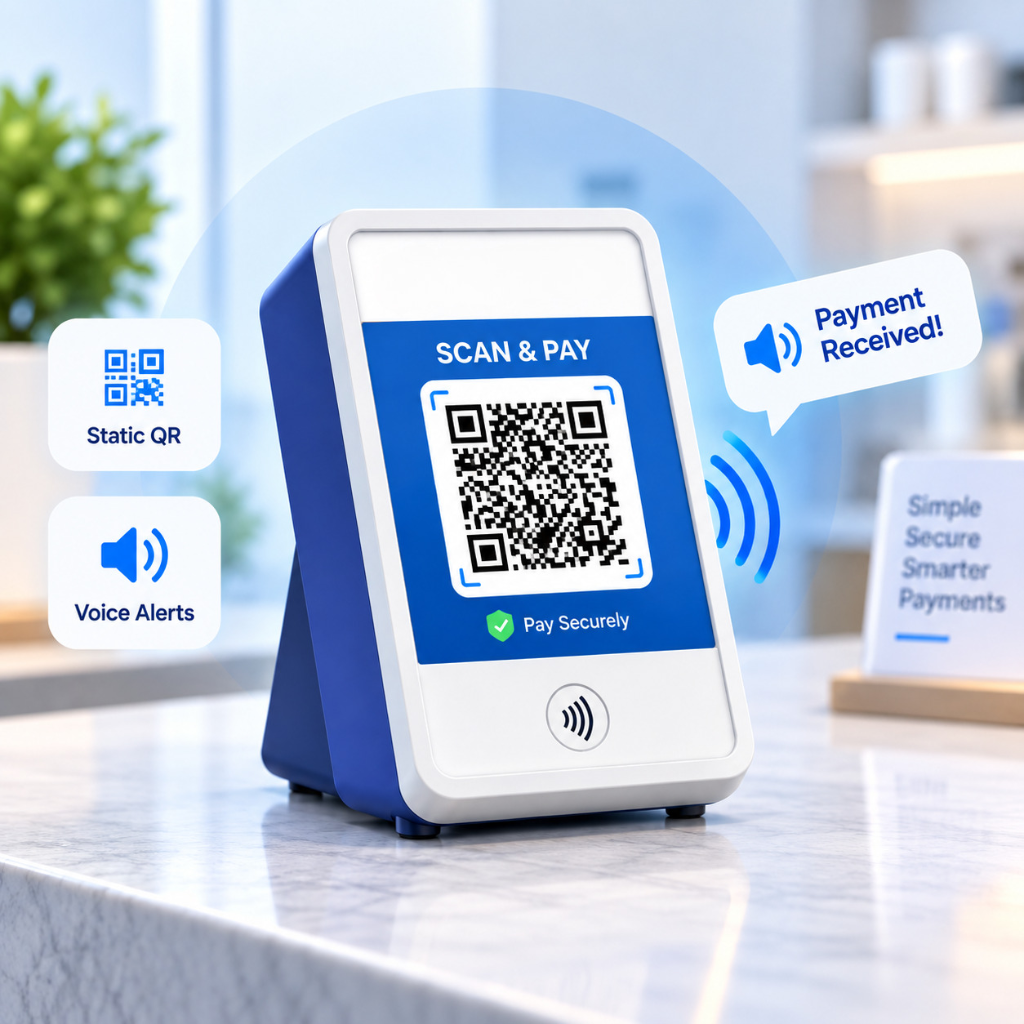 Static QR Soundbox