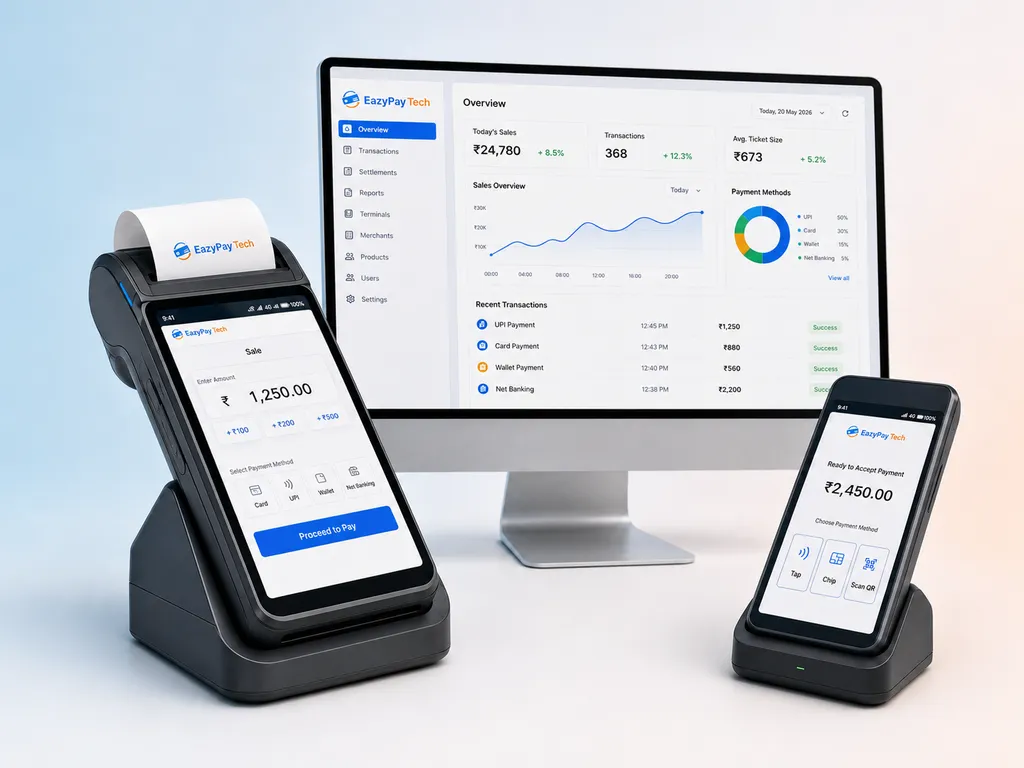 POS terminal hardware for secure payment acceptance