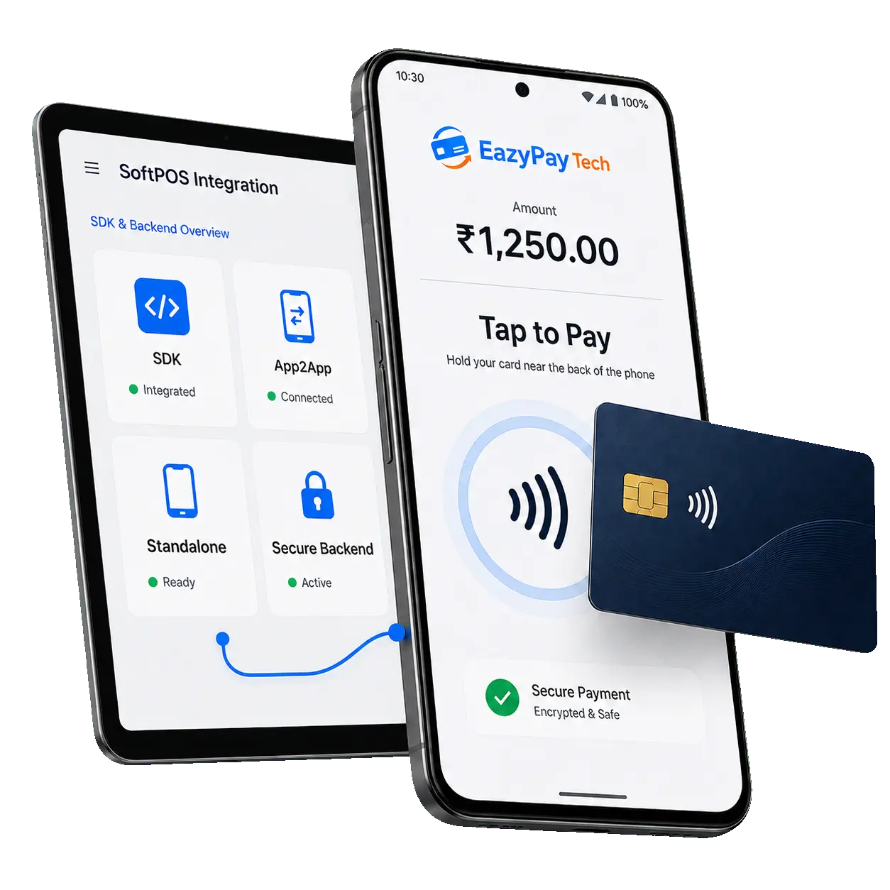 SoftPOS Tap on Phone solution for secure NFC contactless payments