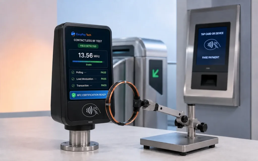 EMV contactless payment device testing and certification